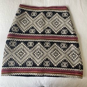 Anthropologie embellished skirt size 6